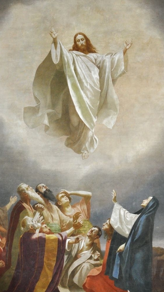 Gebhard Fugel  1863-1939 Deu Christi Himmelfahrt  Lukas 24, 51-53