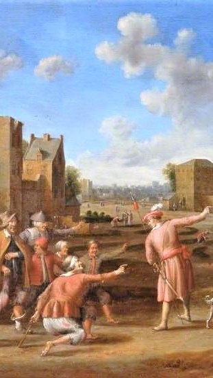 Cornelis Droochsloot (16301673 NL) Das Gleichnis vom Großen Abendmahl Lukas 14, 7-24